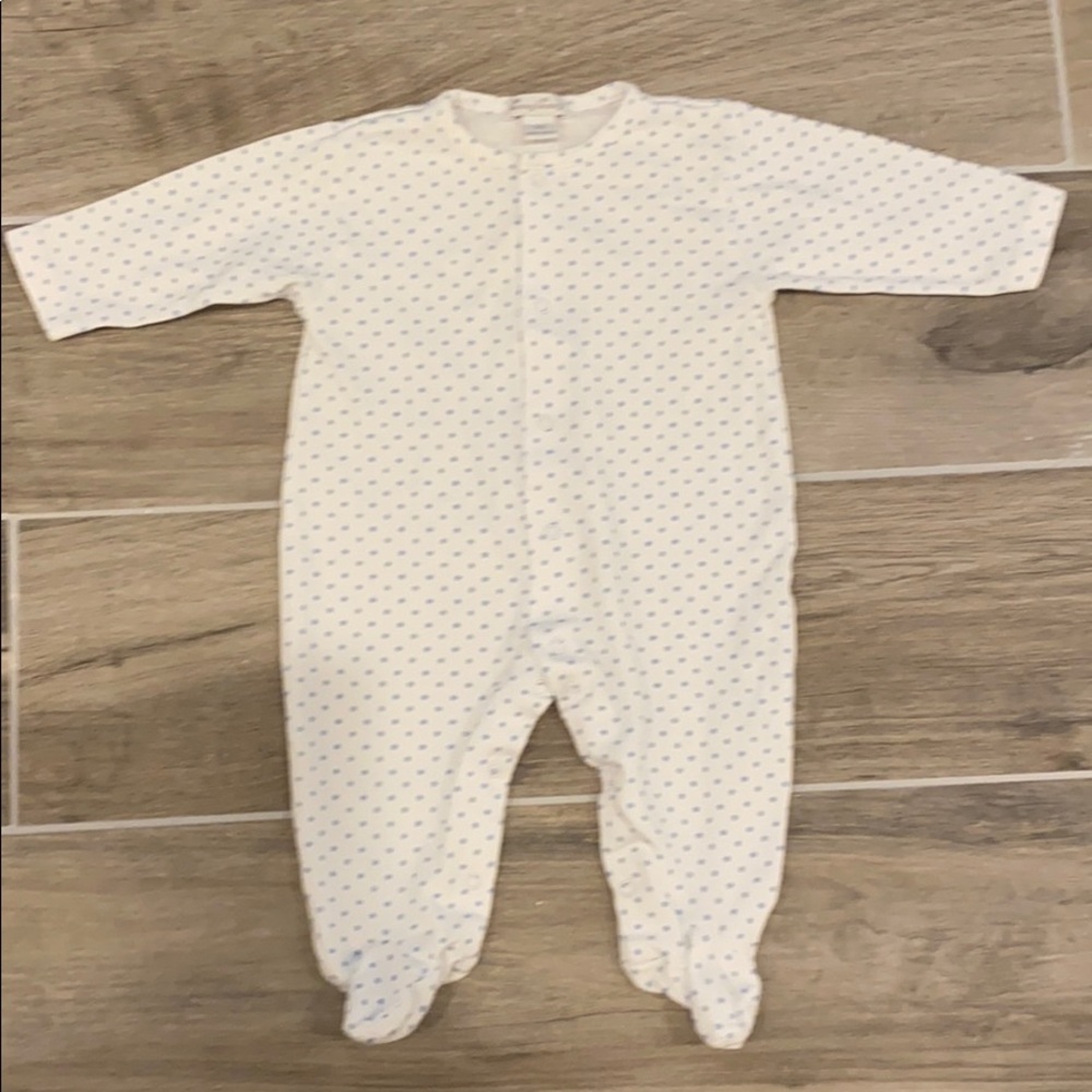 Onesie with stars.
